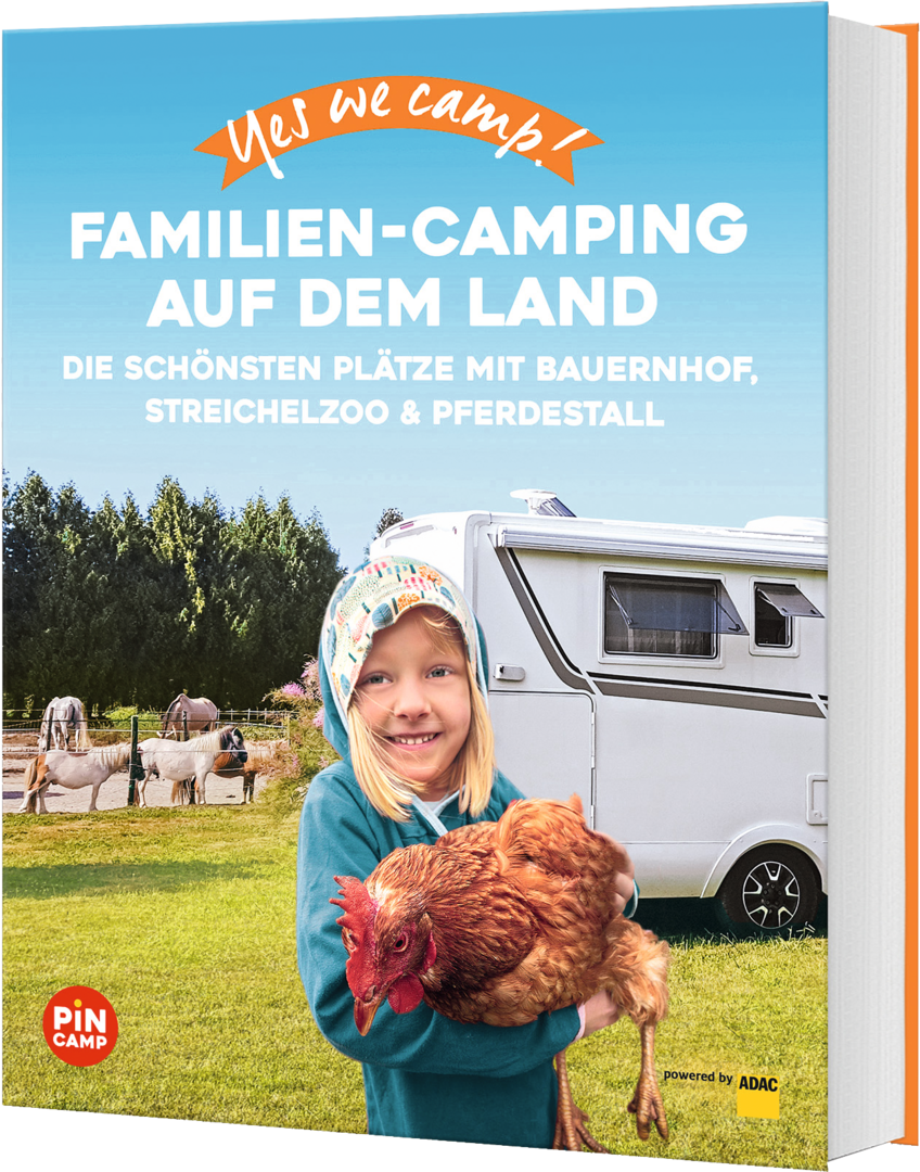 Familien-Camping auf dem Land