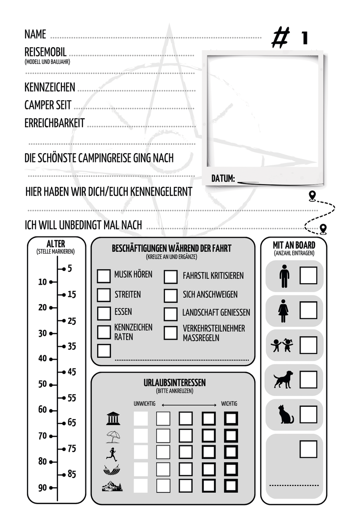 Mein Camper Freundebuch (D)