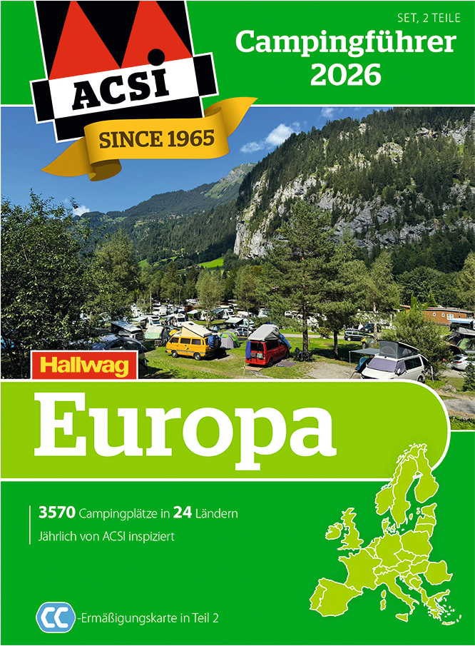 ACSI Campingführer Europa 2026