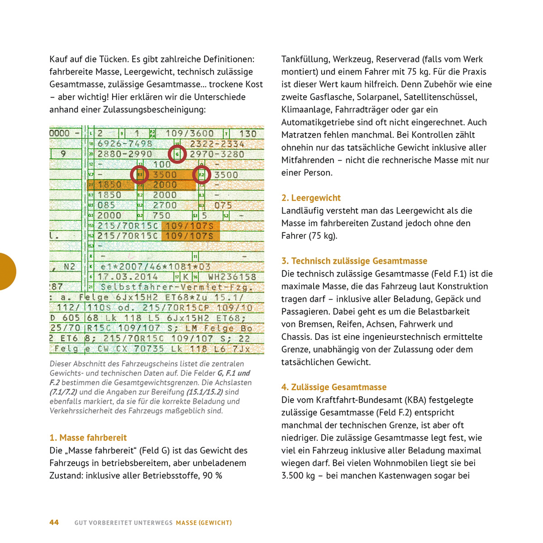 ACSI Wohnmobil-Handbuch