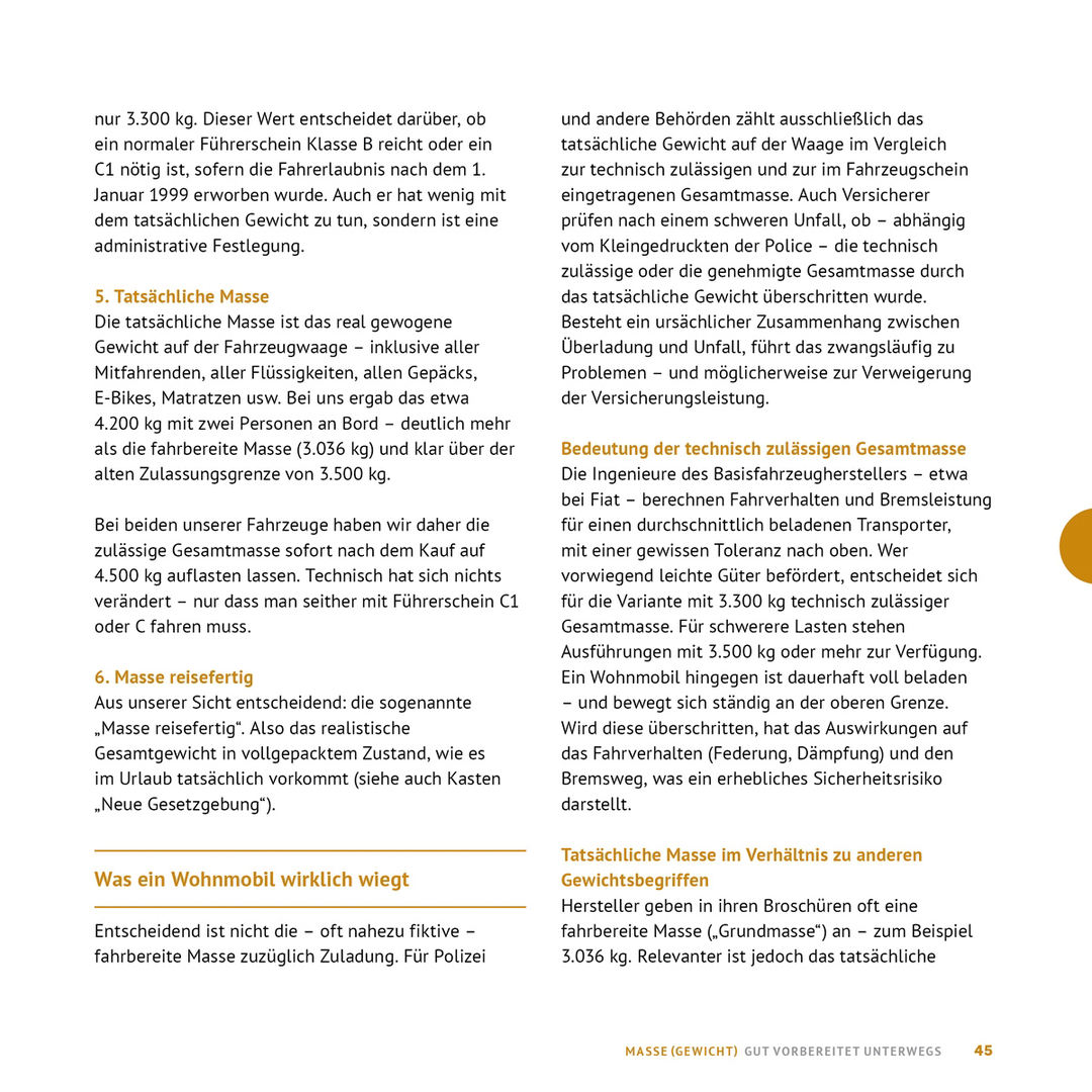 ACSI Wohnmobil-Handbuch