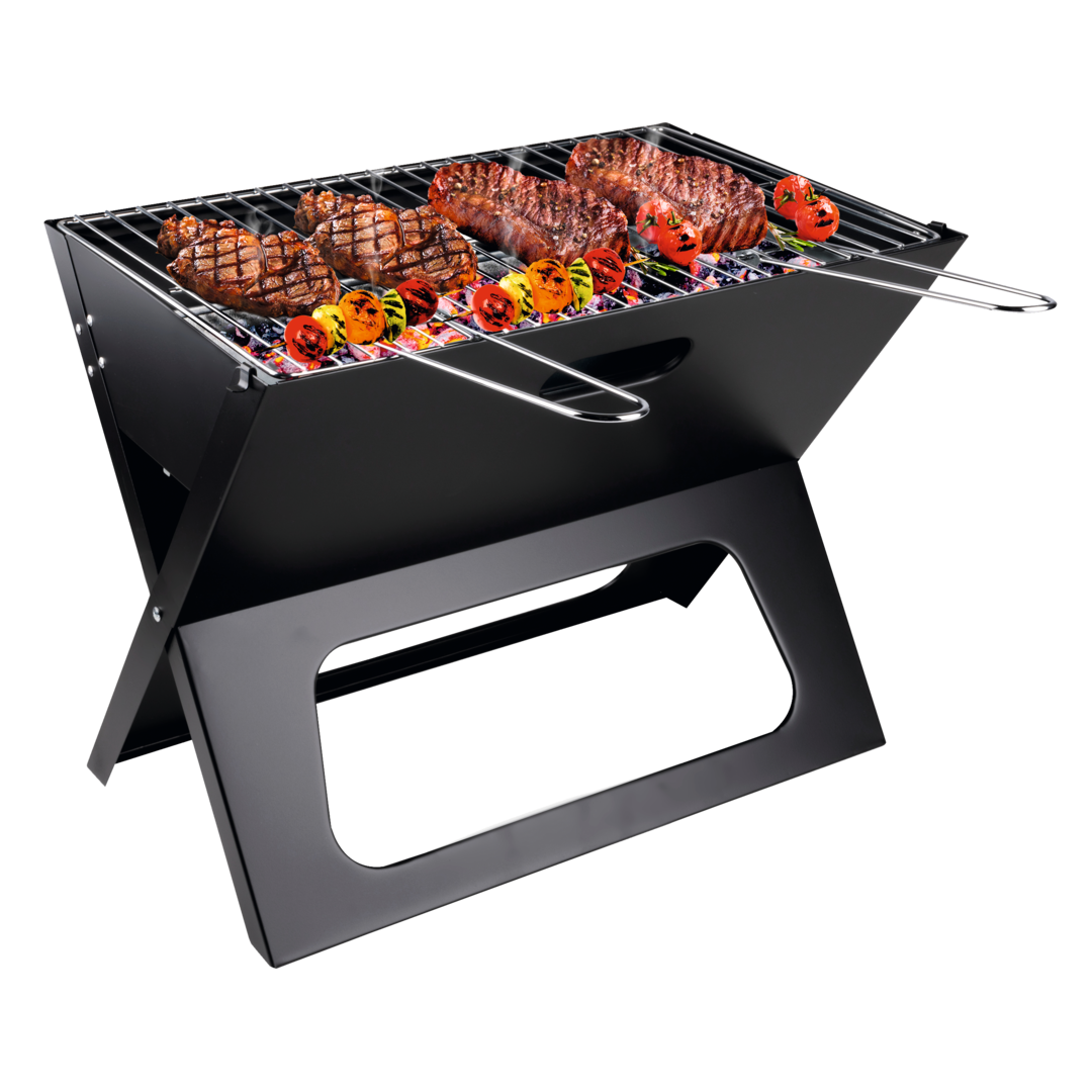 Holzkohlegrill faltbar