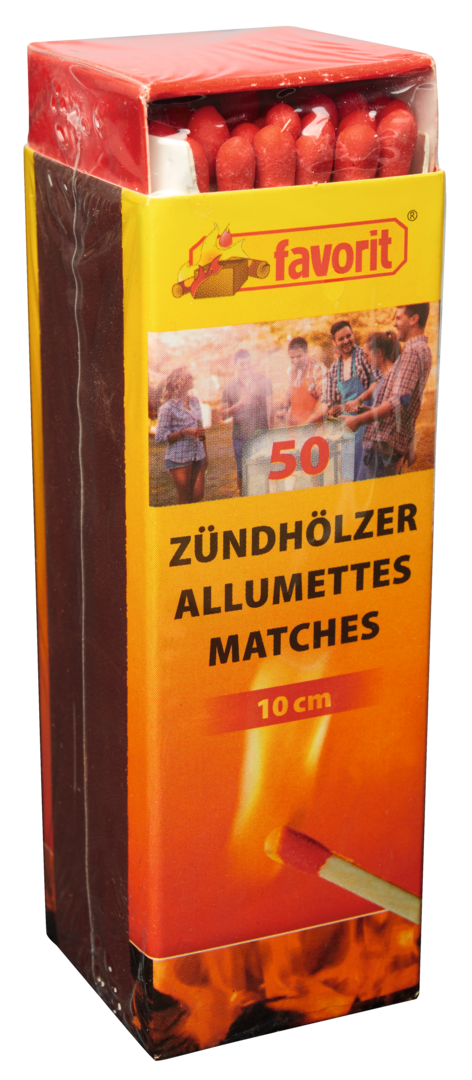 Sicherheits-Zündhölzer 50 Stk