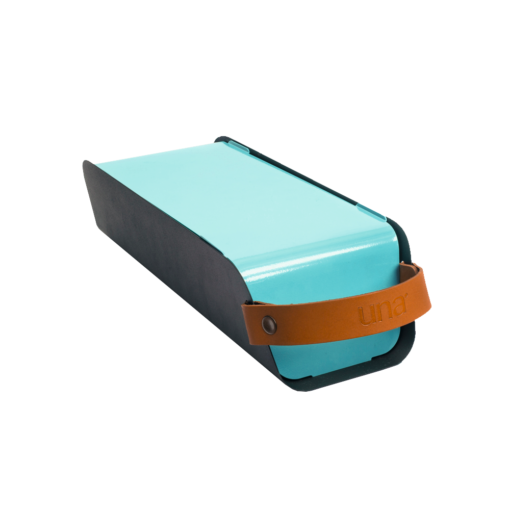 UNA Portable Grill Blau (R)
