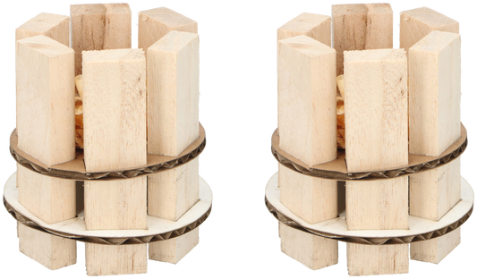 Feueranzünder Holz 2er Pack