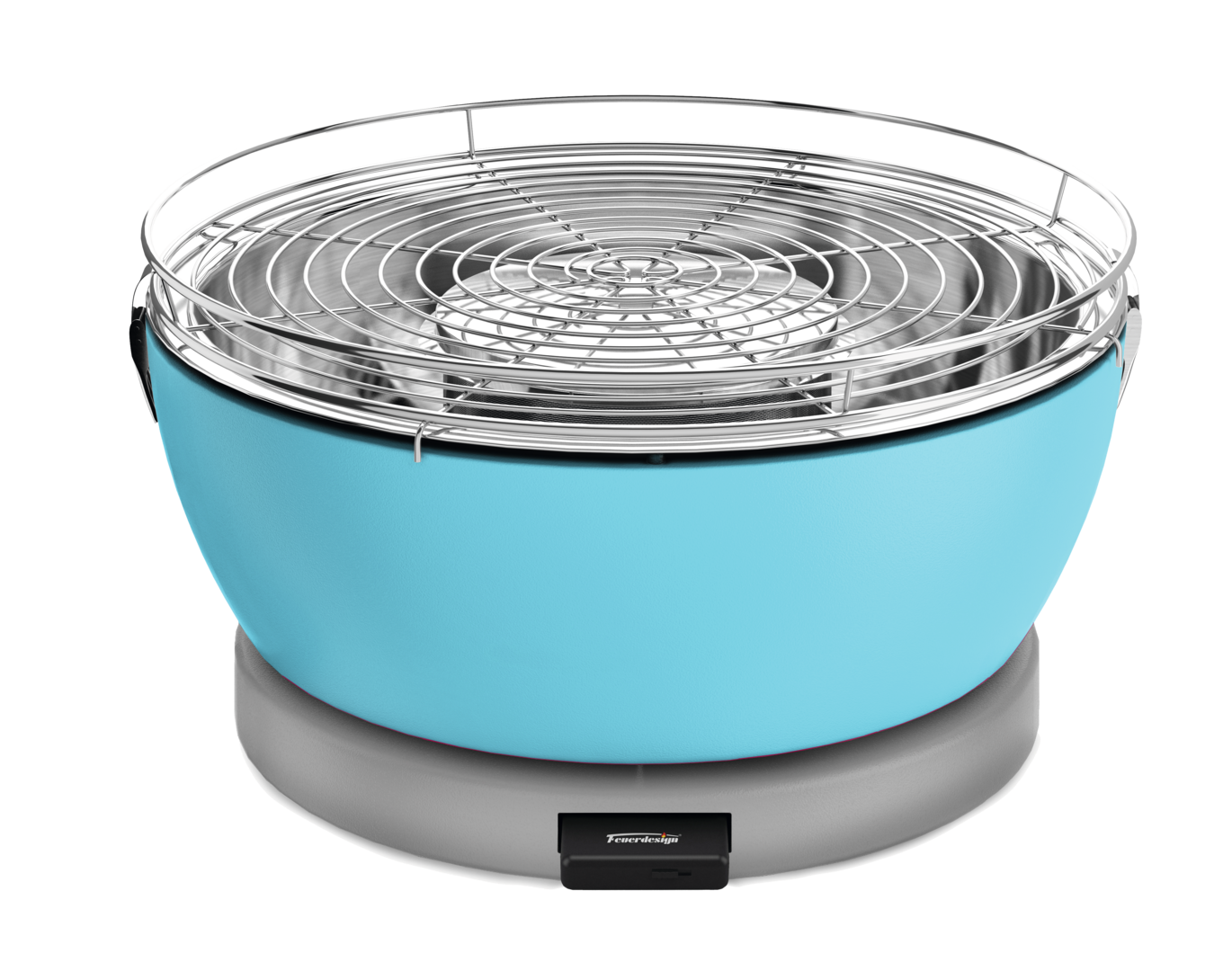 Feuerdesign Tischgrill Vesuvio blau (A)