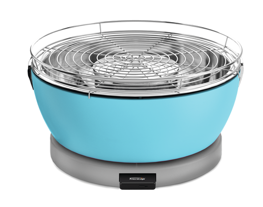 Feuerdesign Tischgrill Vesuvio blau (A)