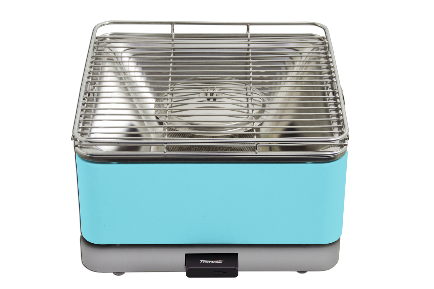 Feuerdesign Tischgrill Teide blau (A)