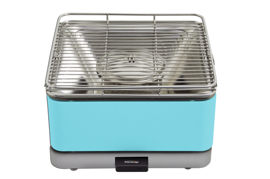 Feuerdesign Tischgrill Teide blau (A)