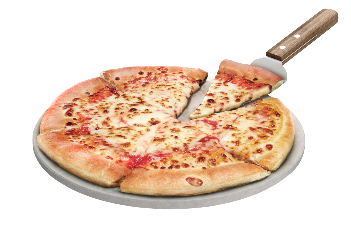 Feuerdesign Pizzastein mit Schaufel (R)