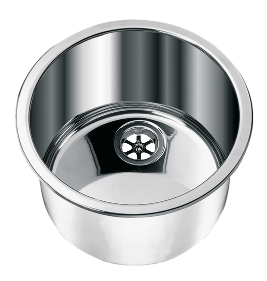 Spüle rund, INOX  D. 330 mm, T. 180mm(A)