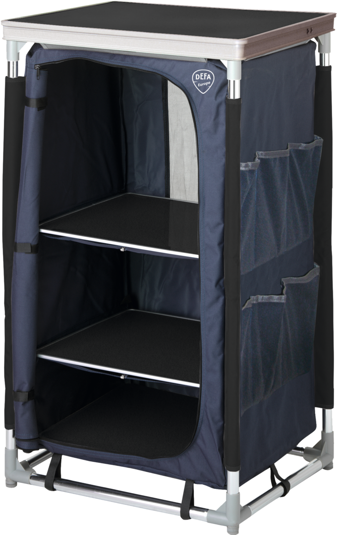 DEFA Vorratsschrank 57x47x110 blau (A)