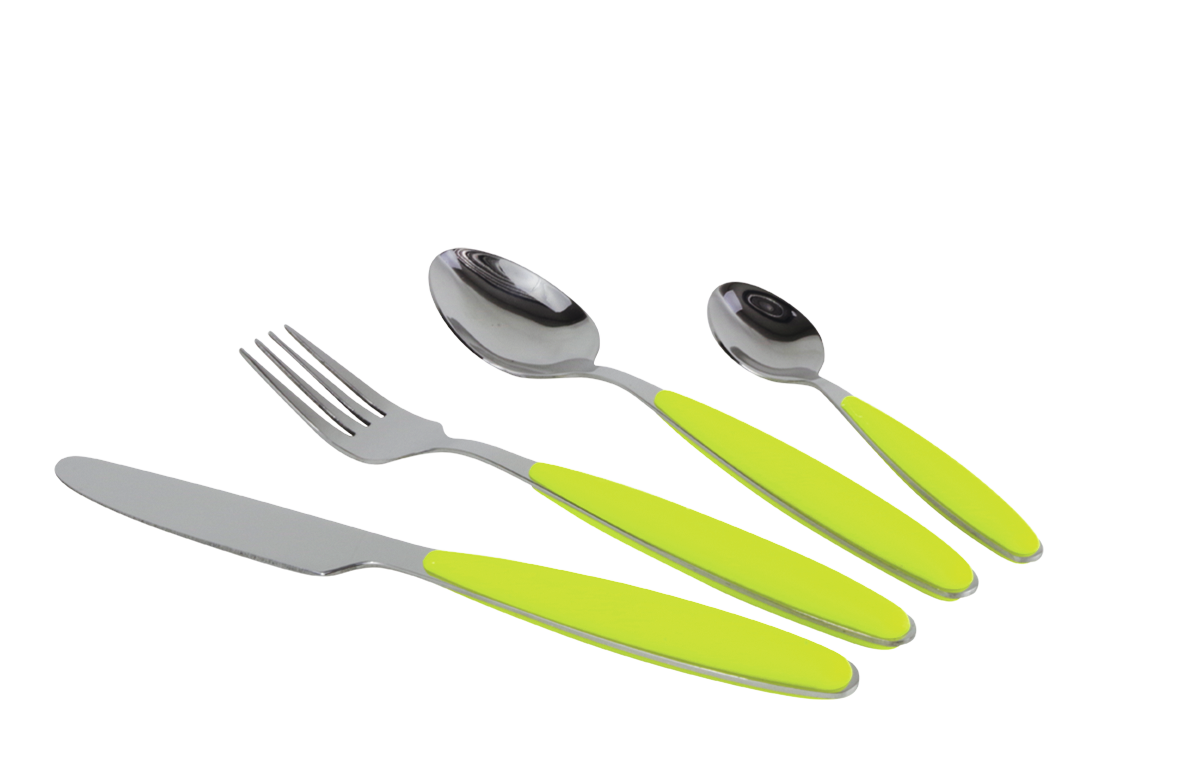 Besteckset Edelstahl, lemon (R)