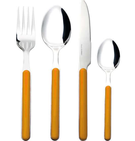 Besteckset orange (A)