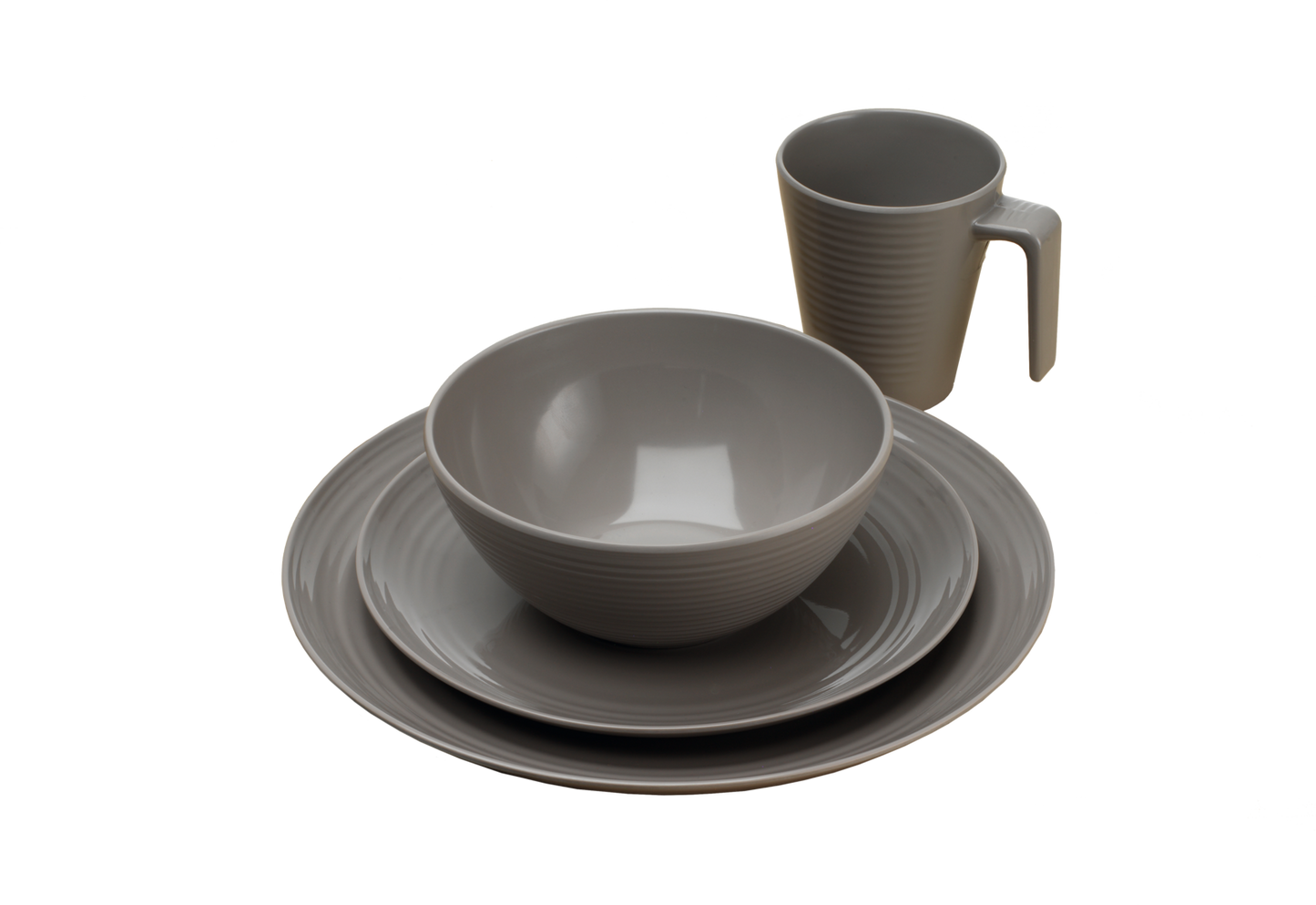 Melamin-Set Seramika Latte