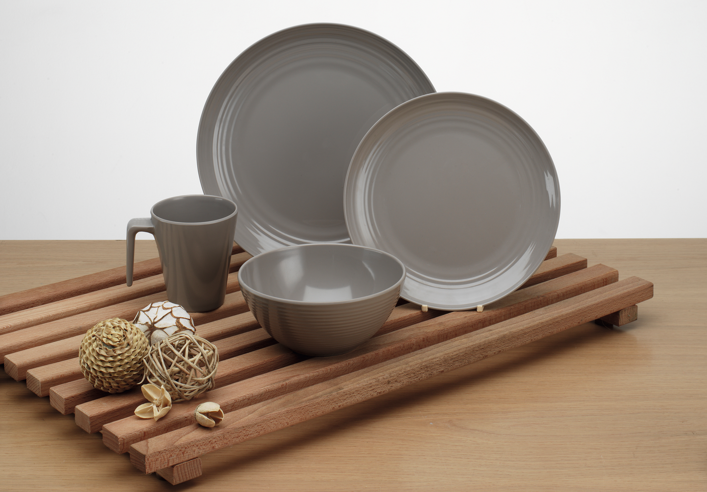 Melamin-Set Seramika Latte