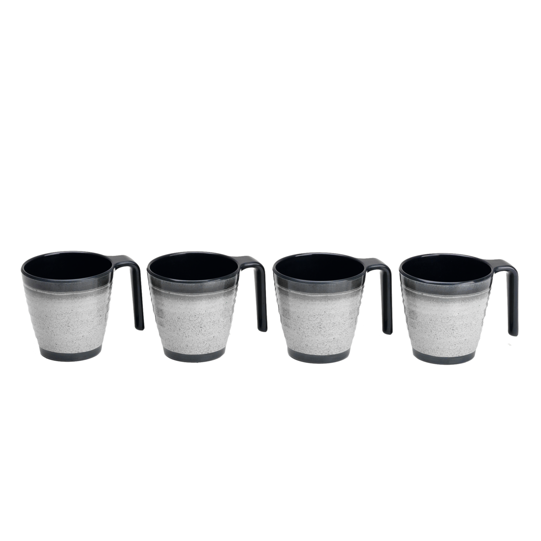 Henkelbecher-Set Prem. Granite-Grey