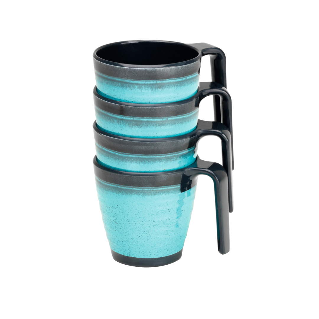 Henkelbecher-Set Prem. Granite-Aqua