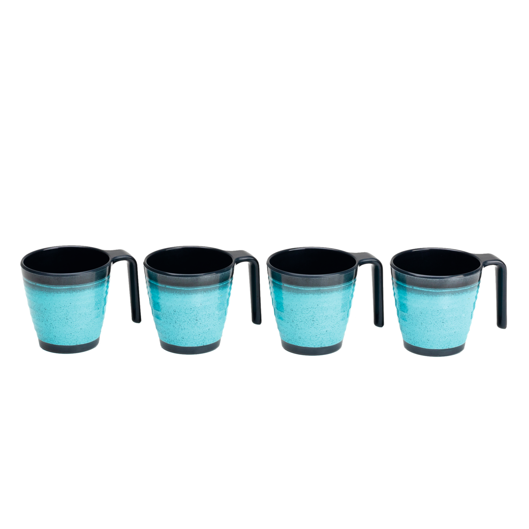 Henkelbecher-Set Prem. Granite-Aqua