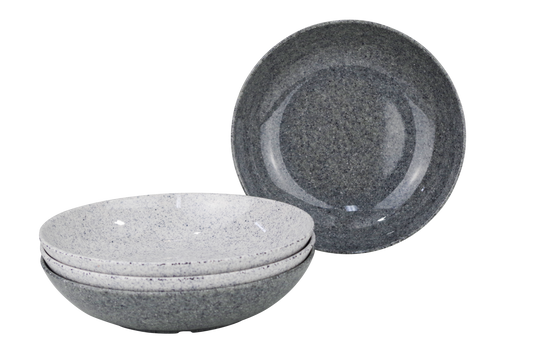 Melaminset Classic-Line Granite 4tlg.(R)