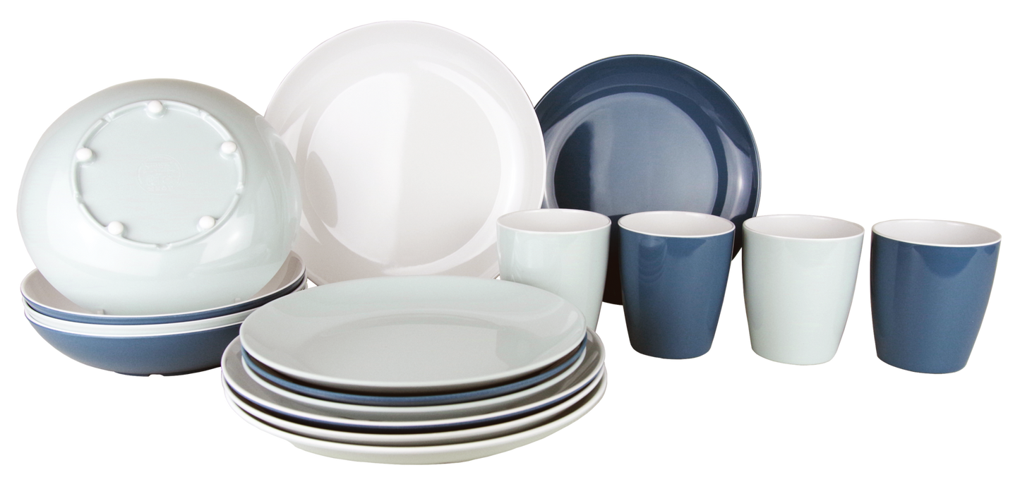 Melaminset Classic-Lavendel, 16 tlg. (R)