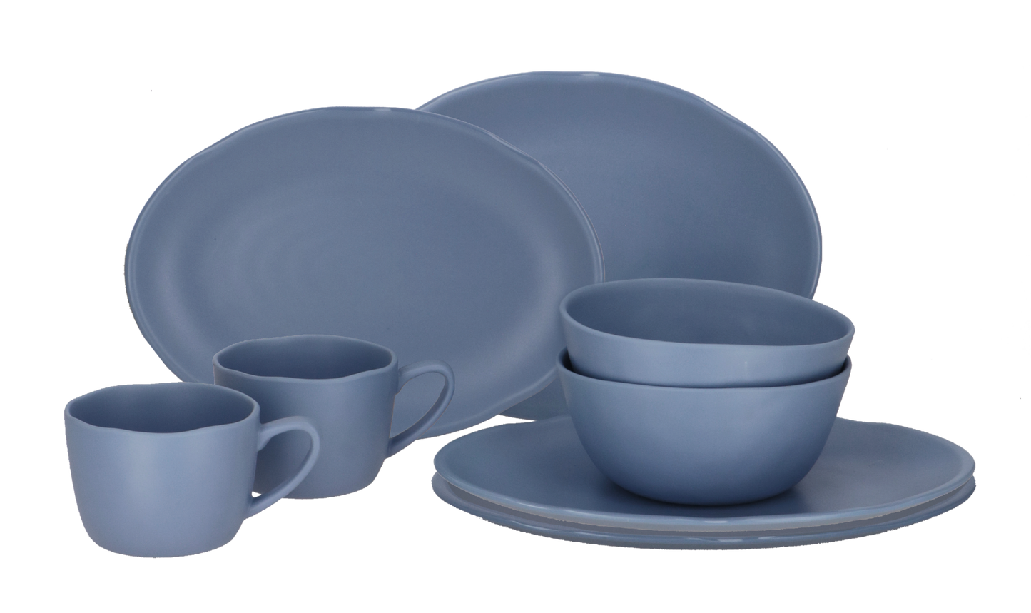 Geschirrset SORIA blau