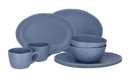 Geschirrset SORIA blau