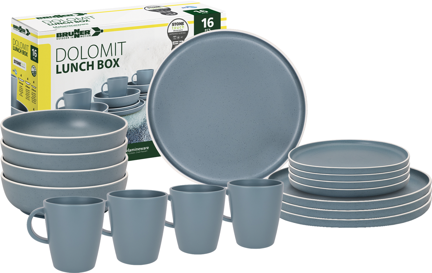 Lunch Box DOLOMIT BLUE