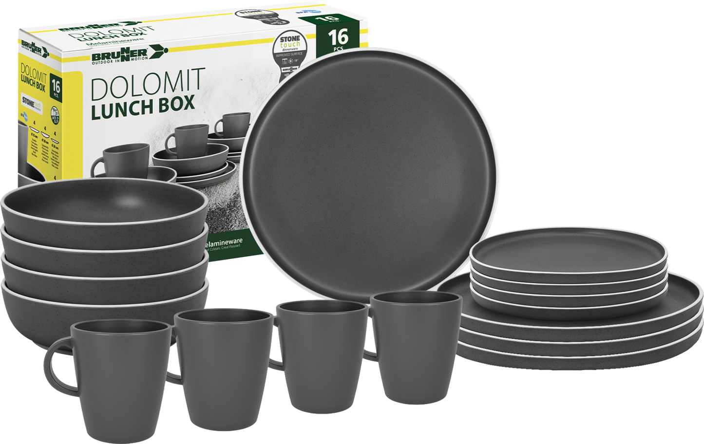 Lunch Box DOLOMIT GREY