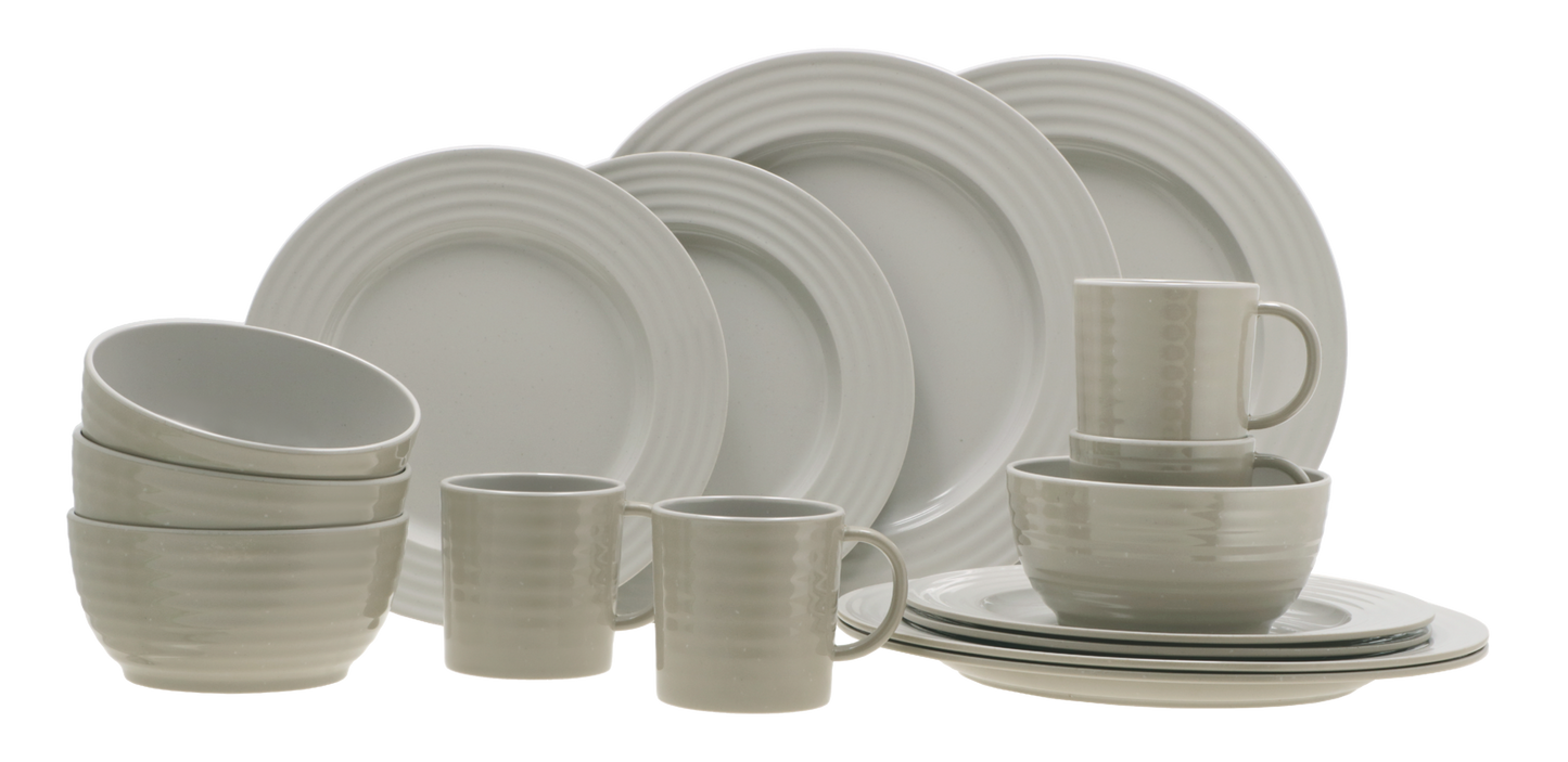 Geschirrset ROTA beige