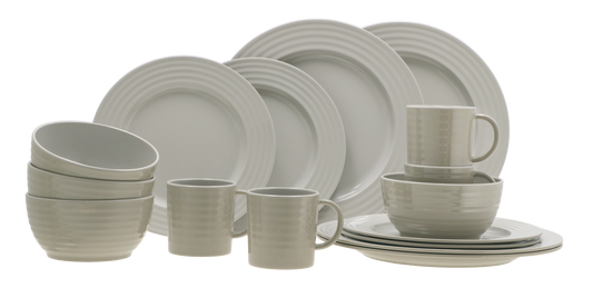 Geschirrset ROTA beige