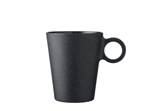 Henkelbecher BLOOM Pepple black (R)