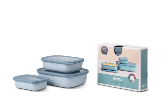 Dosenset CIRQULA eckig Nordic blue (R)