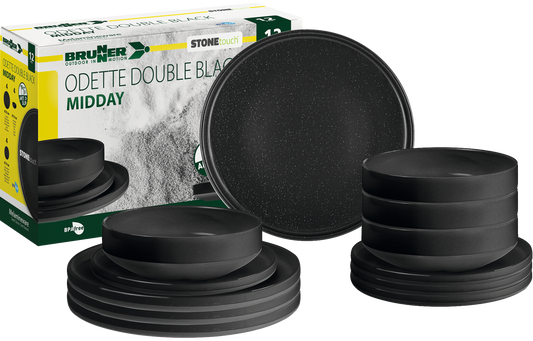 Midday ODETTE DOUBLE BLACK