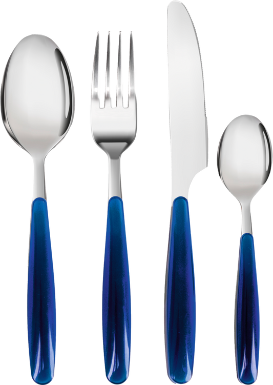 Besteckset SAPORA dunkelblau
