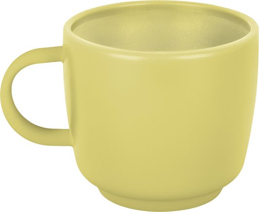 Henkelbecher Cappuccino DOLOMIT YELLOW
