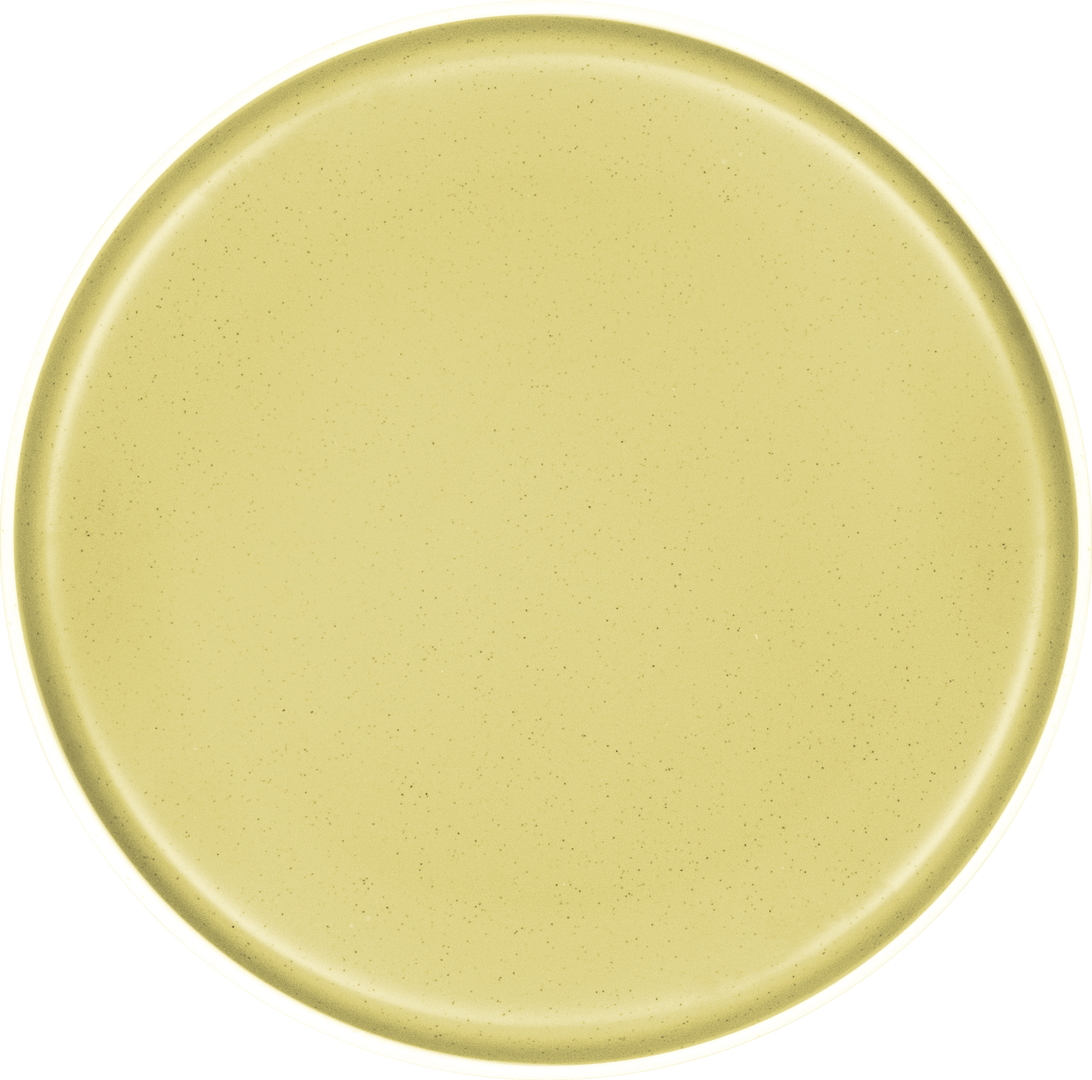 Essteller DOLOMIT YELLOW ø 25 cm