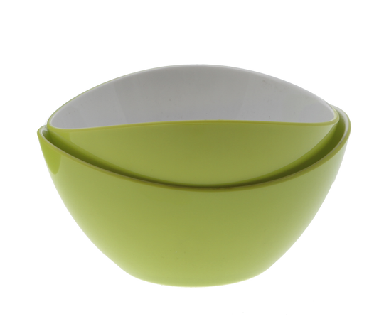 Salatschale klein 2-farbig, lemon (R)