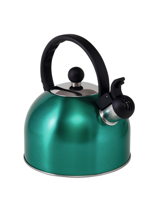 Flötenkessel Edelstahl Türkis 2 l (A)