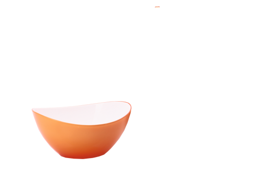 Salatschale klein 2-farbig, orange (R)