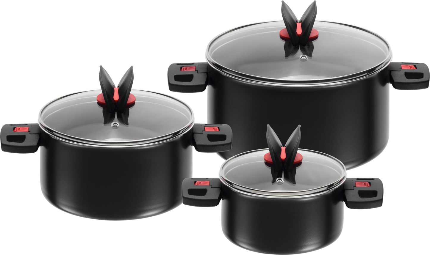 BALLARINI Topfset Click & Cook