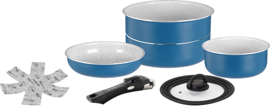 Topfset CAREZZA SPACEMASTER Ø 22 Vacubl.