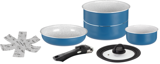 Topfset CAREZZA SPACEMASTER Ø 20 Vacubl.