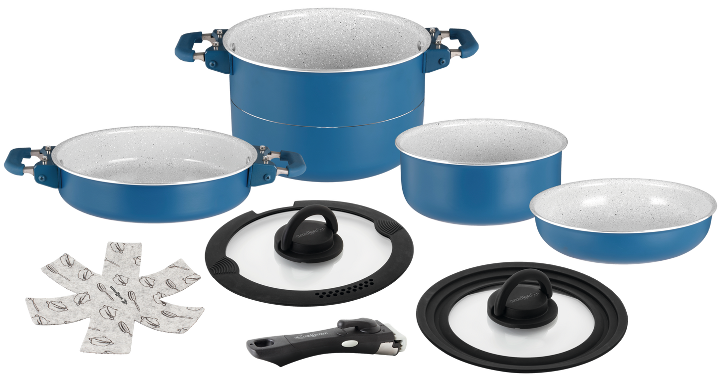 Topfset CAREZZA MAGNETOGRIP 7+1 ø 20