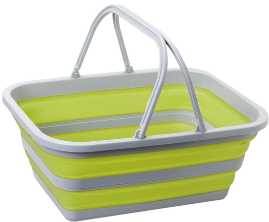 Waschschüssel Holdall grün-grau
