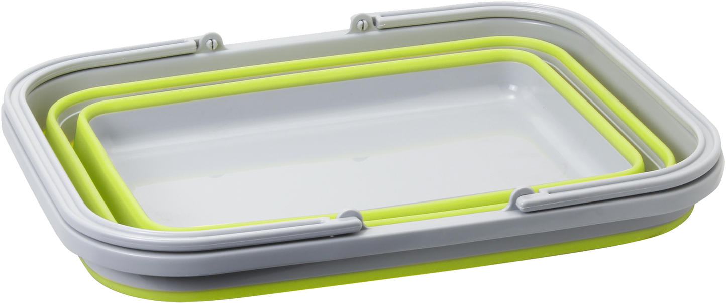 Waschschüssel Holdall grün-grau