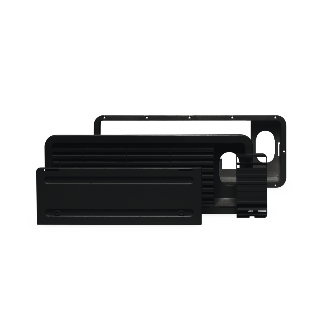 Belüftungssystem LS 100 schwarz (A)