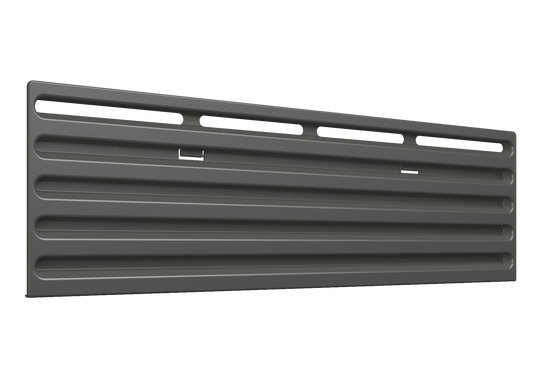 Winterabdeckung Vent 186x483 dunkelgr.