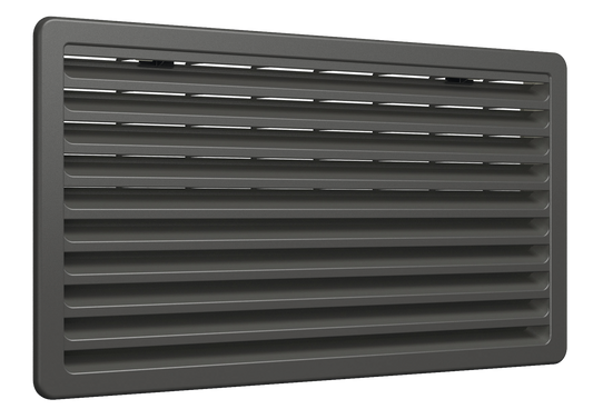 Lüft.-gitter kpl. Vent 281x533 dunkelgr.