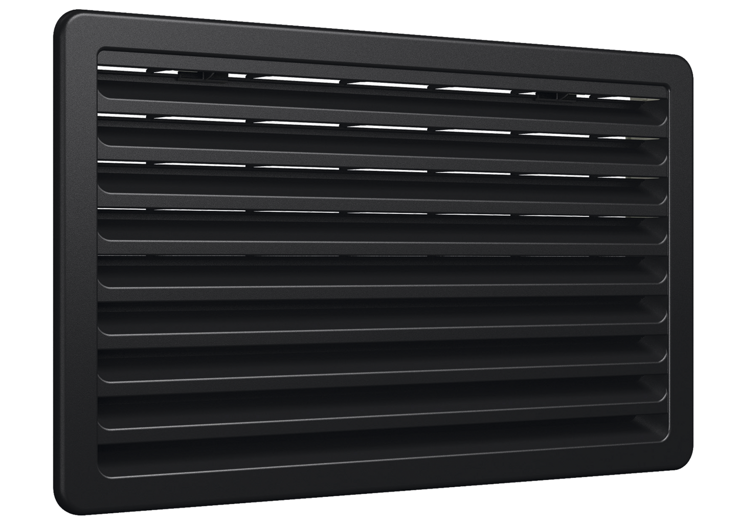 Lüftungsabdeckung 257 x 432 mm schwarz